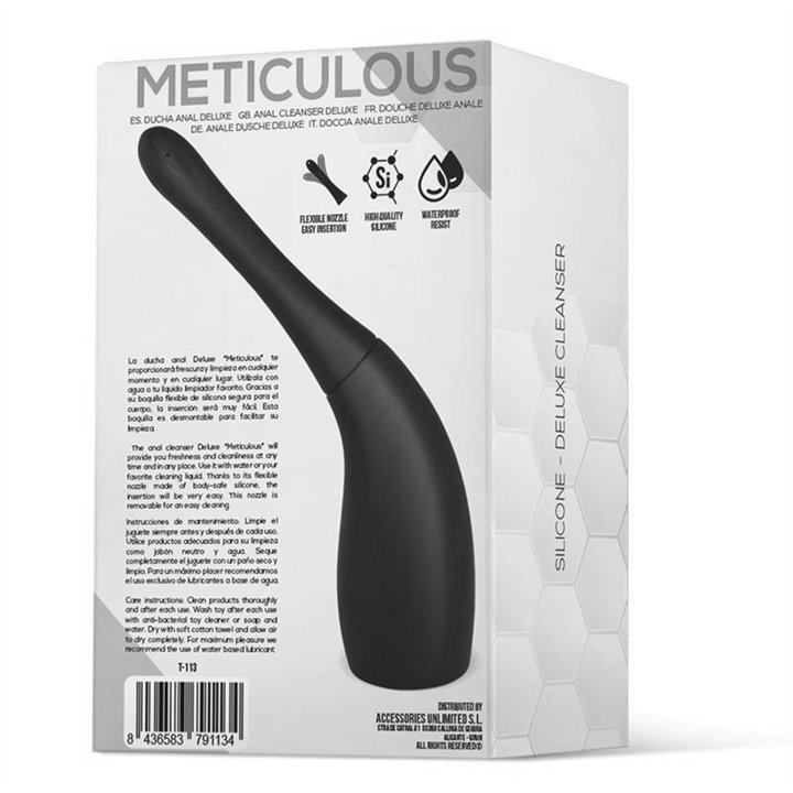 Meticulous Deluxe Cleaner Silicone Black - T-113 - Teknashop Ltd
