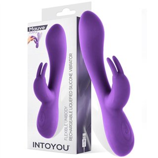 Mauve Mauve Liquefied Silicone Unibody Vibe USB Purple - IN-023 - Teknashop Ltd