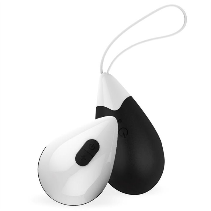 Vibrating Egg Remote Control USB Silicone Black - G-038 - Teknashop Ltd