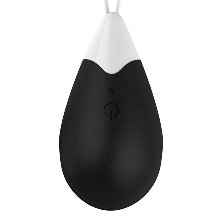 Vibrating Egg Remote Control USB Silicone Black - G-038 - Teknashop Ltd