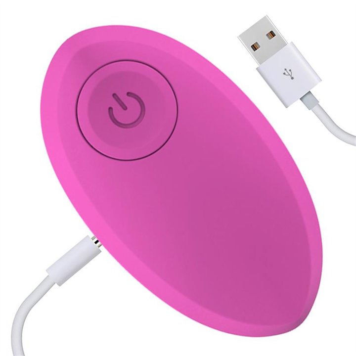 Vibrating Egg with Remote Control Odise USB Silicone Pink - IN-026 - Teknashop Ltd