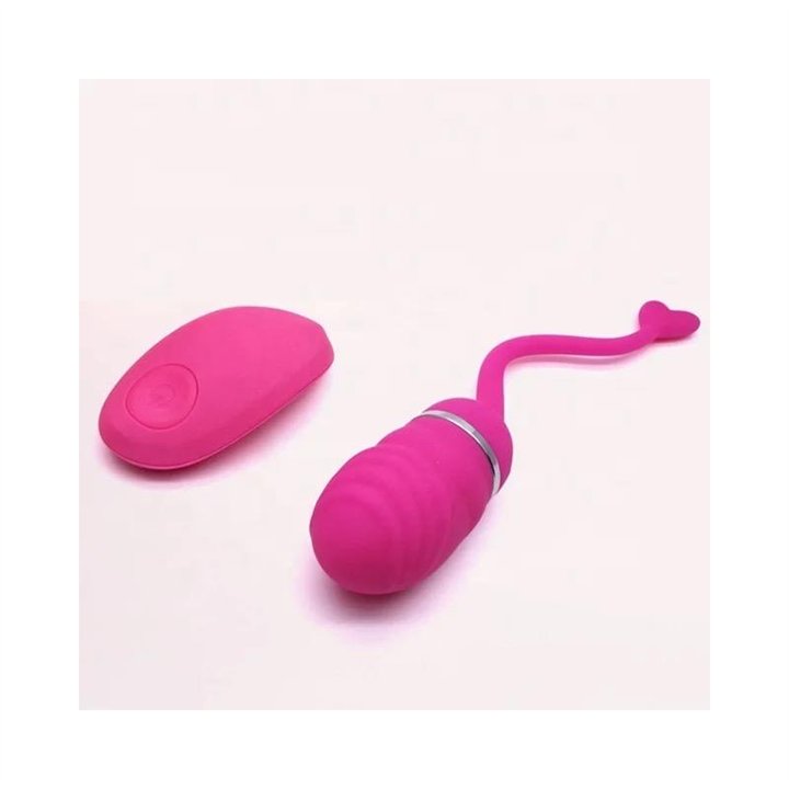 Vibrating Egg with Remote Control Odise USB Silicone Pink - IN-026 - Teknashop Ltd