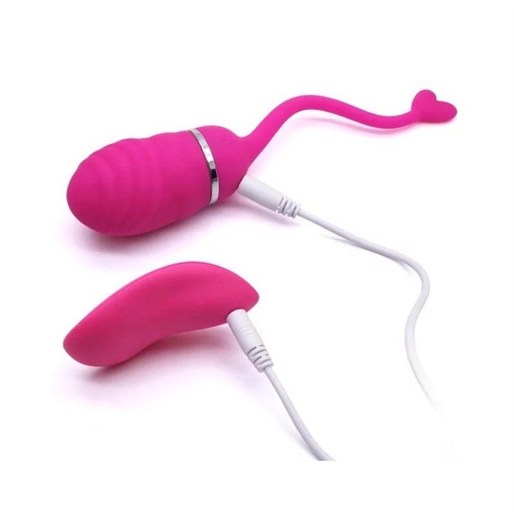 Vibrating Egg with Remote Control Odise USB Silicone Pink - IN-026 - Teknashop Ltd