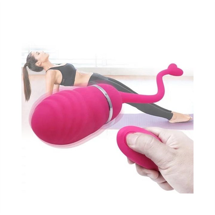 Vibrating Egg with Remote Control Odise USB Silicone Pink - IN-026 - Teknashop Ltd
