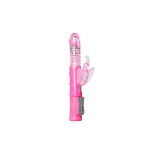 Bunny Vibrator - Pink Butterfly - ET037PNK - Teknashop Ltd