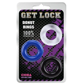 Donut Rings-Assorted 3 Pack - CN-330300899 - Teknashop Ltd