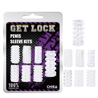 Penis Sleeve Kits-Clear - CN-330325415 - Teknashop Ltd