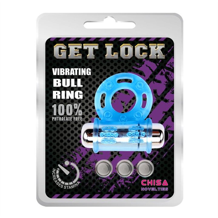 Vibrating Bull Ring-Blue - CN-330377002 - Teknashop Ltd
