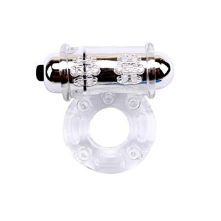 Vibrating Bull Ring-Clear - CN-330377012 - Teknashop Ltd