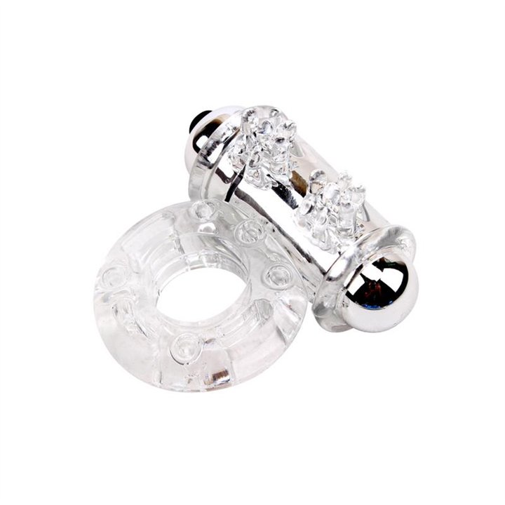Vibrating Bull Ring-Clear - CN-330377012 - Teknashop Ltd