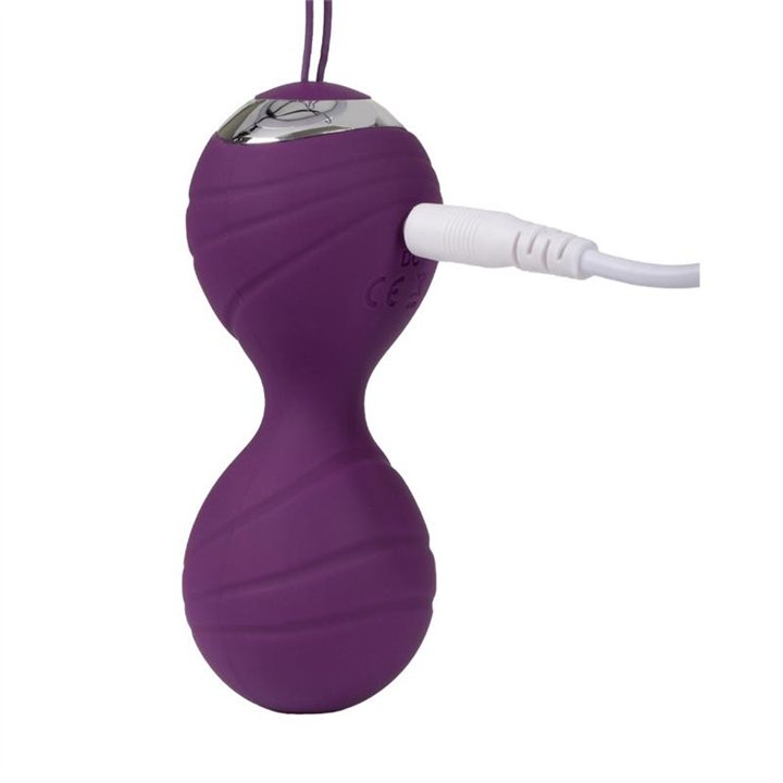 Vibrating Kegel Balls with Remote Control Cannes Purple - R2546 - Teknashop Ltd