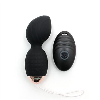 Vibrating Kegel Balls with Remote Control Athens Black - R2550 - Teknashop Ltd