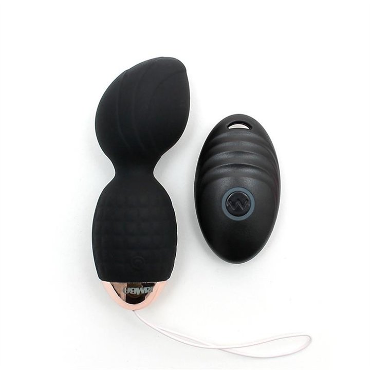 Vibrating Kegel Balls with Remote Control Athens Black - R2550 - Teknashop Ltd