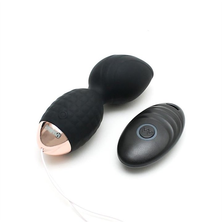 Vibrating Kegel Balls with Remote Control Athens Black - R2550 - Teknashop Ltd