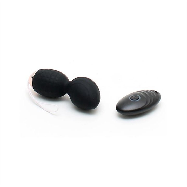 Vibrating Kegel Balls with Remote Control Athens Black - R2550 - Teknashop Ltd
