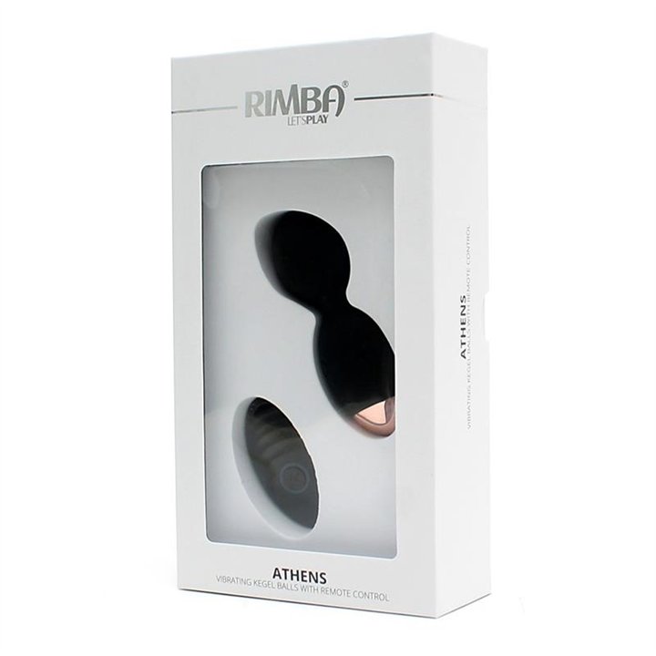 Vibrating Kegel Balls with Remote Control Athens Black - R2550 - Teknashop Ltd