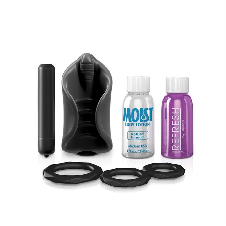 PDX Elite Vibrating Silicone Stimulator - RD-500 - Teknashop Ltd