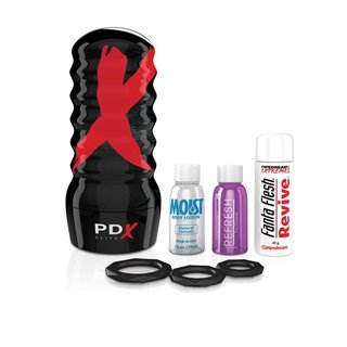 PDX Elite Air-Tight Pussy Stroker - RD-503 - Teknashop Ltd