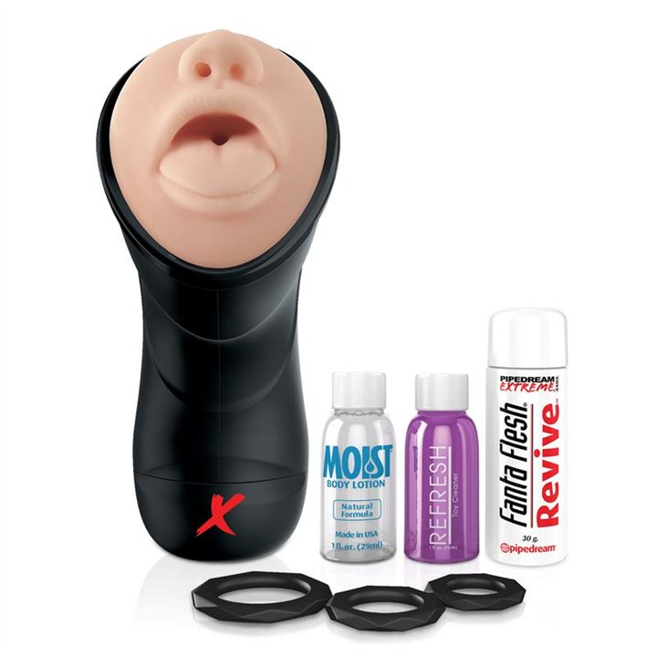 PDX Elite Deep Throat Vibrating Stroker - RD-507 - Teknashop Ltd