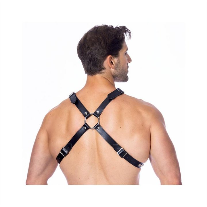 Cross Adjustable Leather Harness - R7362 - Teknashop Ltd