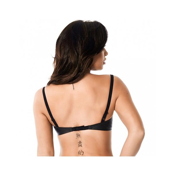 Adjustable Leather Open Bra - R7167 - Teknashop Ltd