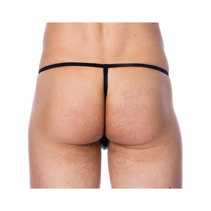 Leather G-string Elastic One size - R7301 - Teknashop Ltd