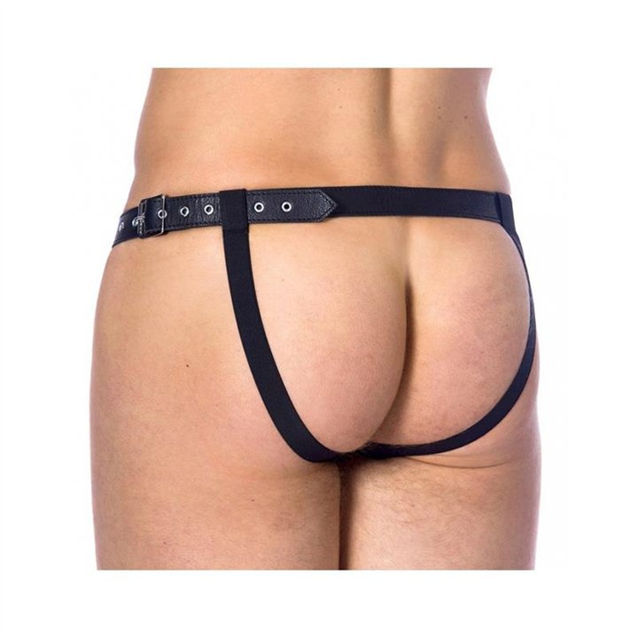 Leather Adjustable Briefs One Size - R7309 - Teknashop Ltd