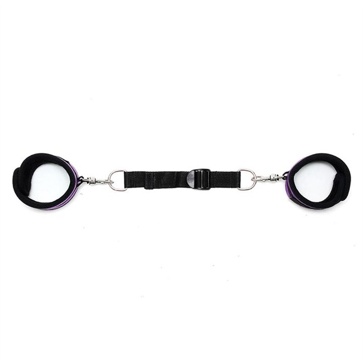 AnkleCuffs with Spreader Strap Adjustable Purple - R7037 - Teknashop Ltd