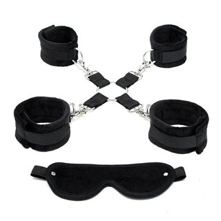 Bondage Set Black - R7017 - Teknashop Ltd