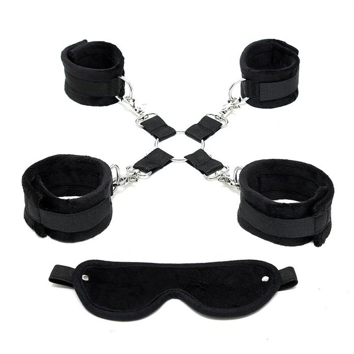 Bondage Set Black - R7017 - Teknashop Ltd