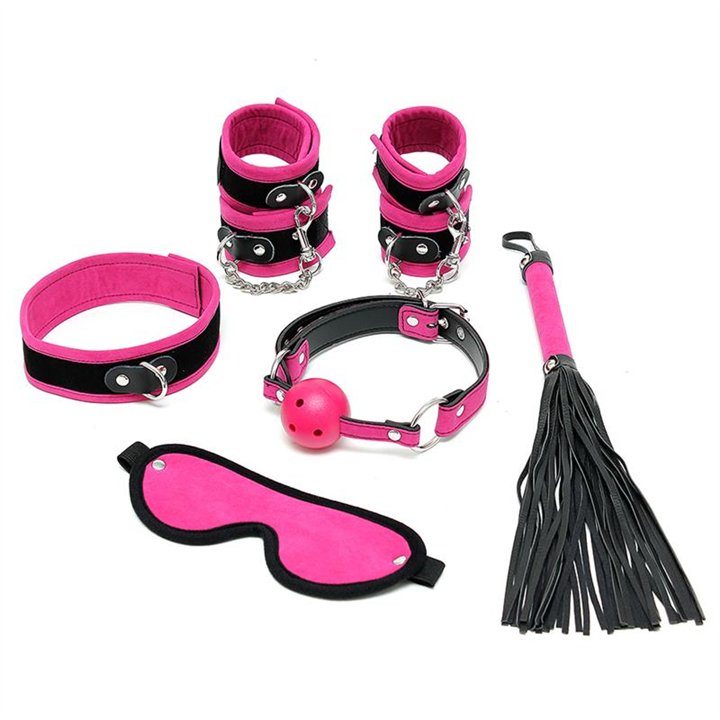 Complete Restraint Set 6 Pink - R7023 - Teknashop Ltd