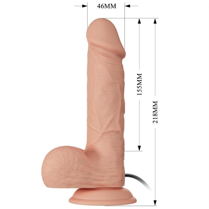 Realistic Vibrator 8,5 Remote Control - BW-008105ZR - Teknashop Ltd