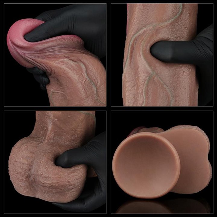 Dual Layered Dildo 13 Cock XXL - LO-LV411064 - Teknashop Ltd