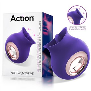 No. TwentyFive Licking Tongue and Vibrator Clitoris Massager - AC-386 - Teknashop Ltd