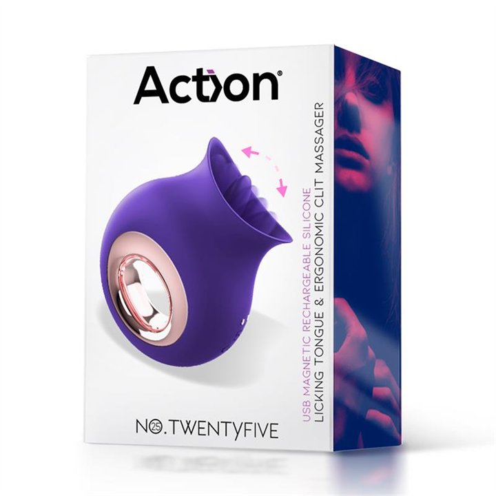 No. TwentyFive Licking Tongue and Vibrator Clitoris Massager - AC-386 - Teknashop Ltd