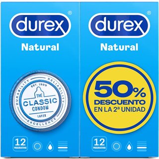 Duplo Condoms Natural 2x 12 units - 8410104603441 - Teknashop Ltd