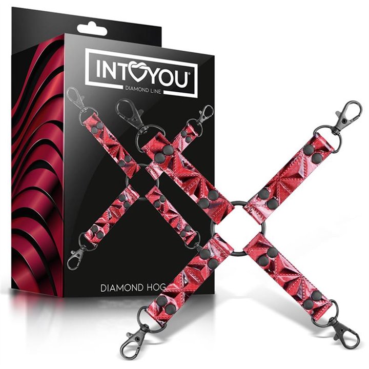 Hog Tie Diamond Vegan Leather - DL-486 - Teknashop Ltd