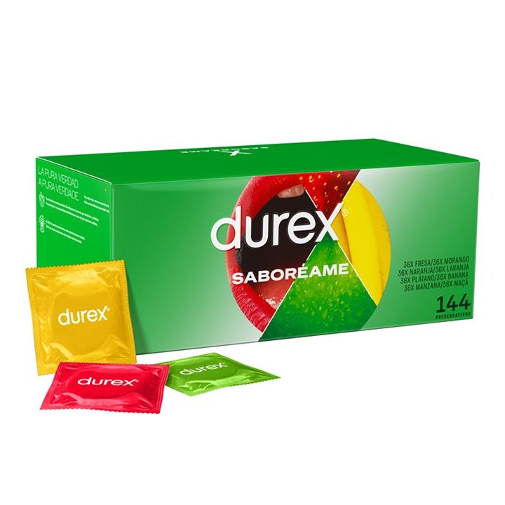 Condoms Saboréame 144 ud - 8428076001301 - Teknashop Ltd