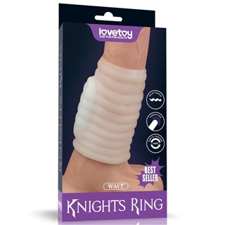 Vibrating Penis Sleeve Wave Knights - LO-LV343114 - Teknashop Ltd