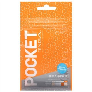 Masturbator Pocket Hexa-Brick - 4570030974900 - Teknashop Ltd