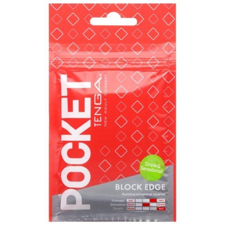 Masturbator Pocket Block Edge - 4560220554166 - Teknashop Ltd