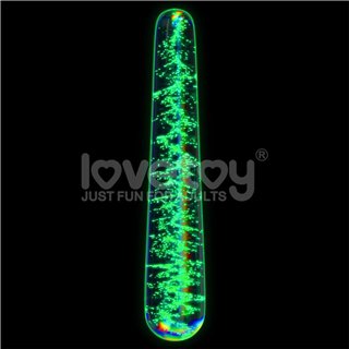 Glow in the Dark Glass Dildo Twilight Gleam Slim - LO-LV610001 - Teknashop Ltd