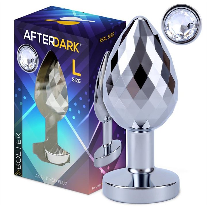 Boltek Anal Plug Disco Size L - AD-092 - Teknashop Ltd