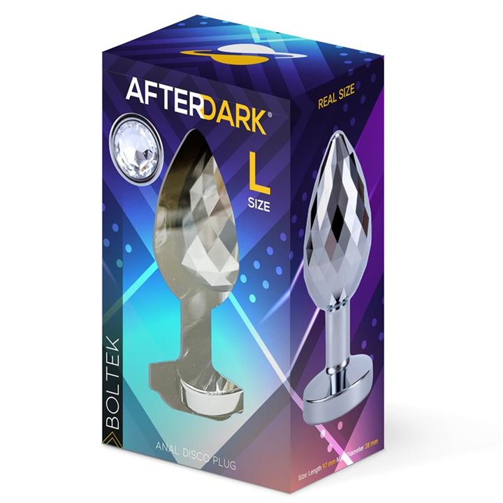 Boltek Anal Plug Disco Size L - AD-092 - Teknashop Ltd
