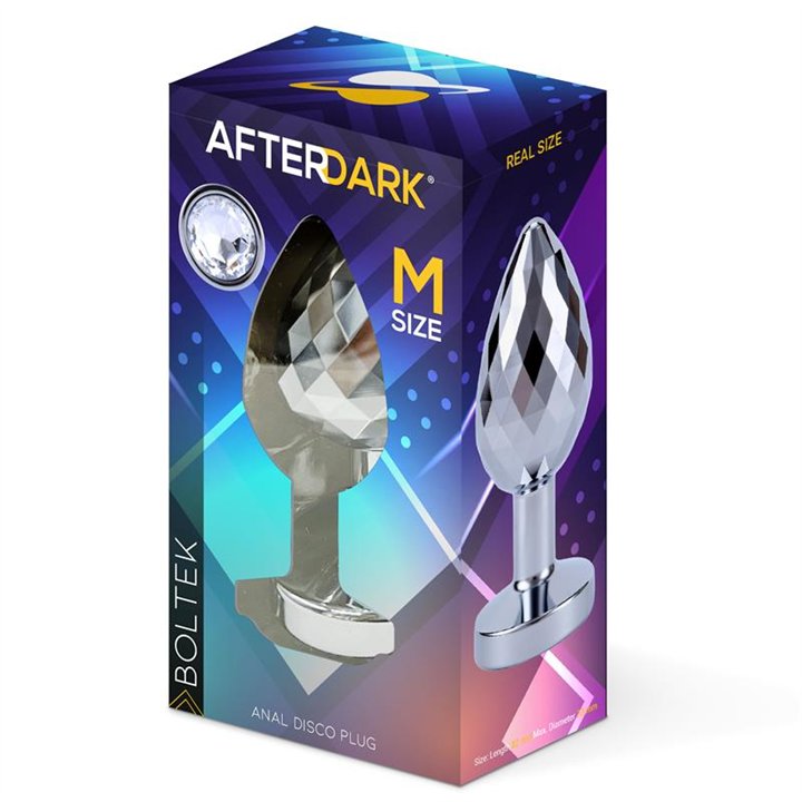 Boltek Anal Plug Disco Size M - AD-091 - Teknashop Ltd