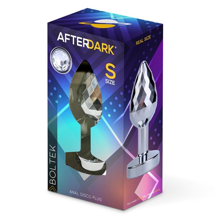 Boltek Anal Plug Disco Size S - AD-090 - Teknashop Ltd