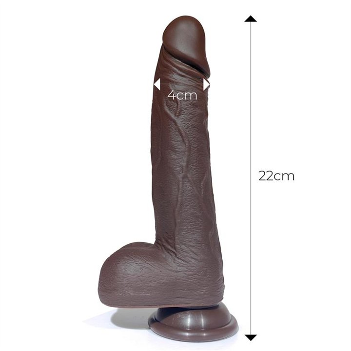 Severo Realistic Turbo Shaking Dildo Thrusting, 360º Rotation Remote Control Heat Effect - IN-247 - Teknashop Ltd