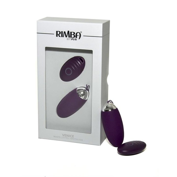 Egg Vibrator with Remote Control Venice Purple - R2549 - Teknashop Ltd