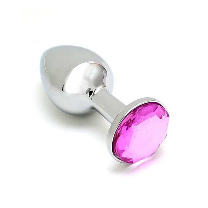 Metal Butt Plug Sofia Pink Jewel - R2560 - Teknashop Ltd