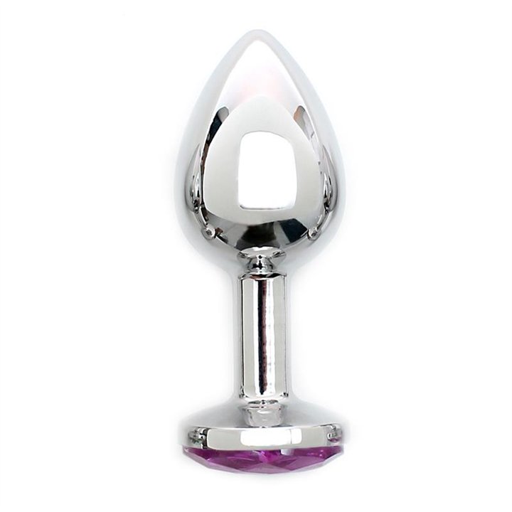 Metal Butt Plug Sofia Pink Jewel - R2560 - Teknashop Ltd
